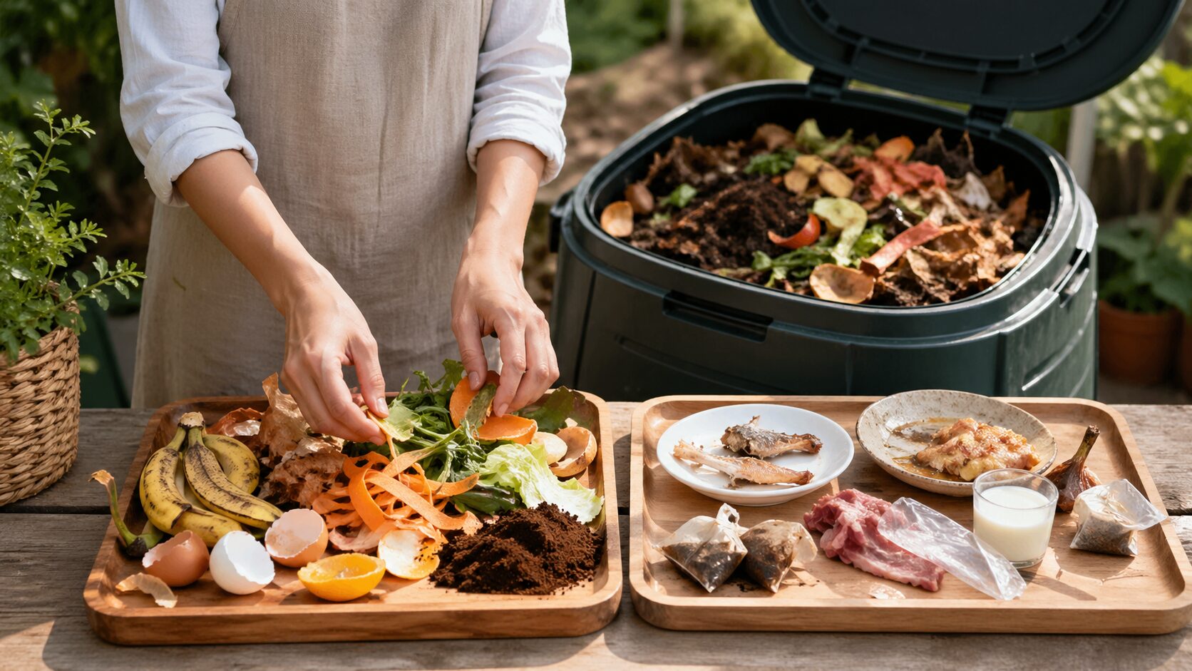 コンポストに入れてはいけないものは？迷いやすい生ごみと安全な判断基準